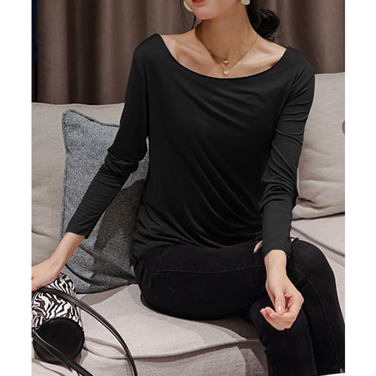 レディースインナー長袖 タイトカットソー | Miniministore | 詳細画像4 