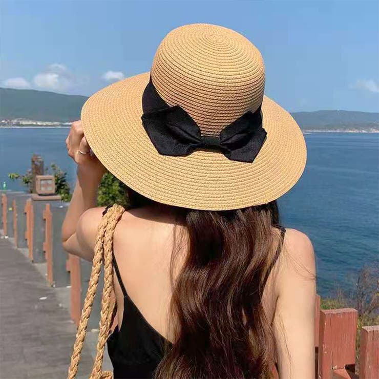 【新品タグ・箱付】mature.ha ストローハット 麦わら帽子 リボン 楽天市場】麦わら帽子 リボン付き麦わら帽子レディース ストロー