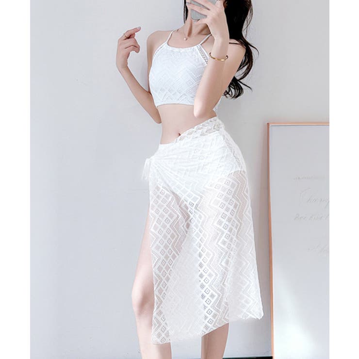 セパレート3点セット水着ハイウエスト美脚 | Miniministore | 詳細画像1 