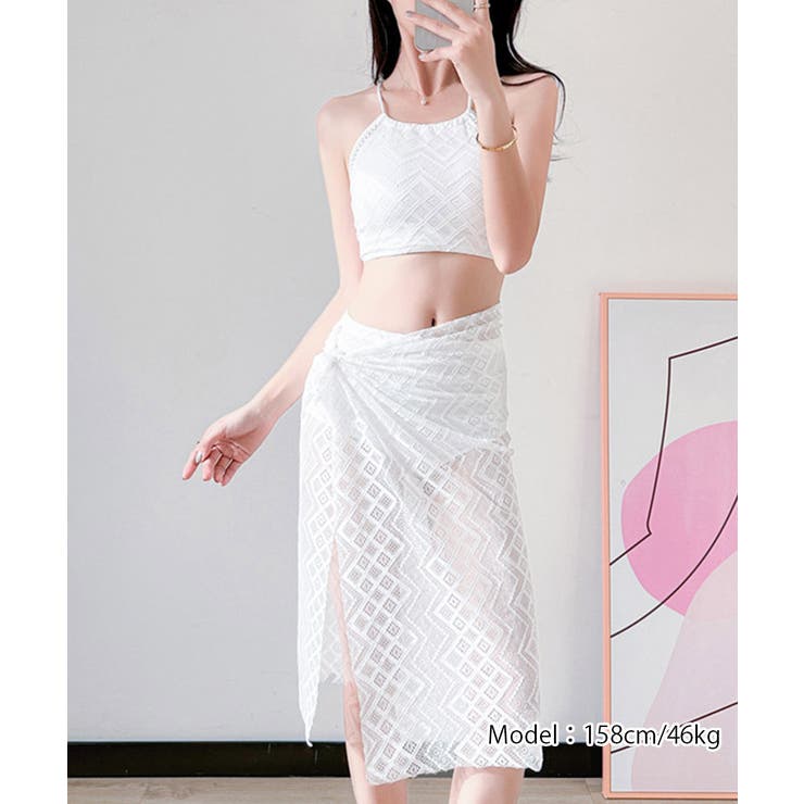 セパレート3点セット水着ハイウエスト美脚 | Miniministore | 詳細画像2 