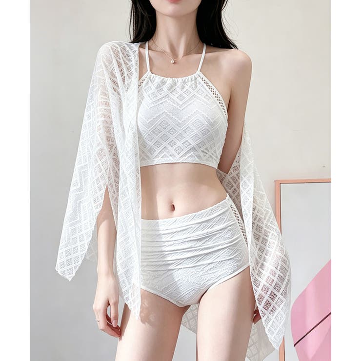 セパレート3点セット水着ハイウエスト美脚 | Miniministore | 詳細画像3 