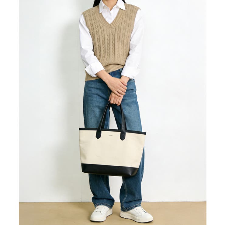 ニットベスト ケーブル編み 重ね着韓国風 | Miniministore | 詳細画像4 