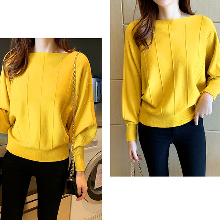 ニットトップス きれいめ 体型カバー大人 | Miniministore | 詳細画像11 