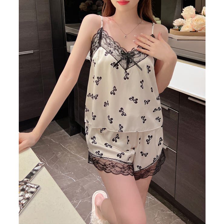 キャミソールパジャマ上下セットレディース | Miniministore | 詳細画像12 