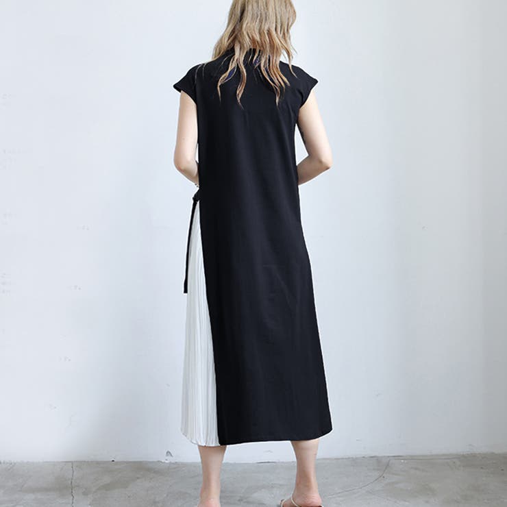 【美品】ブリーフィングの夏用ワンピース an another angelus フィント F i.n.t クレリックレースヨーク