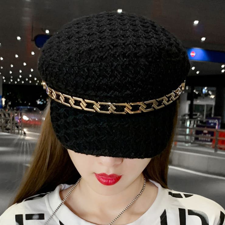 ツイード風キャスケット 帽子 レディース | Miniministore | 詳細画像6 