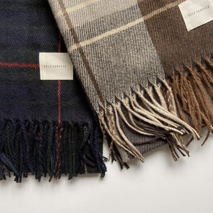 大判マフラー チェック柄 秋冬レディース | Miniministore | 詳細画像10 