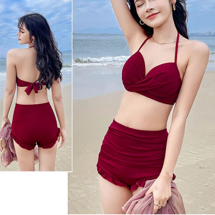水着 ビスチェ 3点セット[品番：II000008391]｜Miniministore