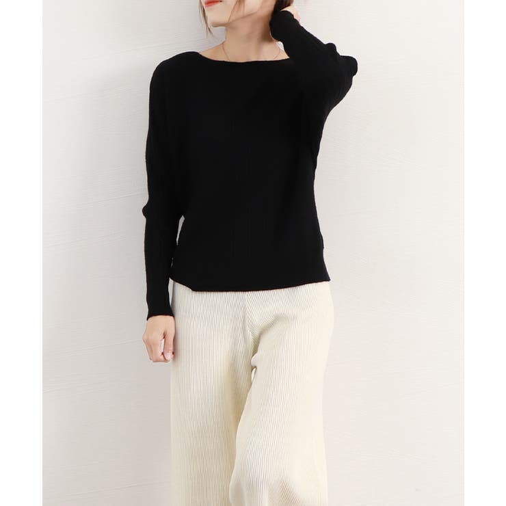 ニットトップスリブニットレディース春秋冬 | Miniministore | 詳細画像4 