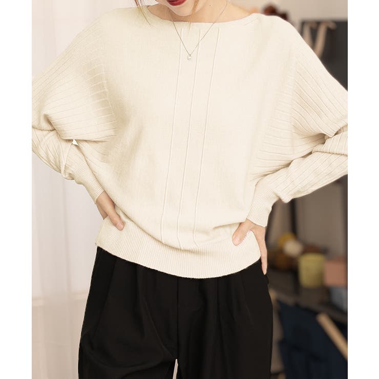 ニットトップスリブニットレディース春秋冬 | Miniministore | 詳細画像6 