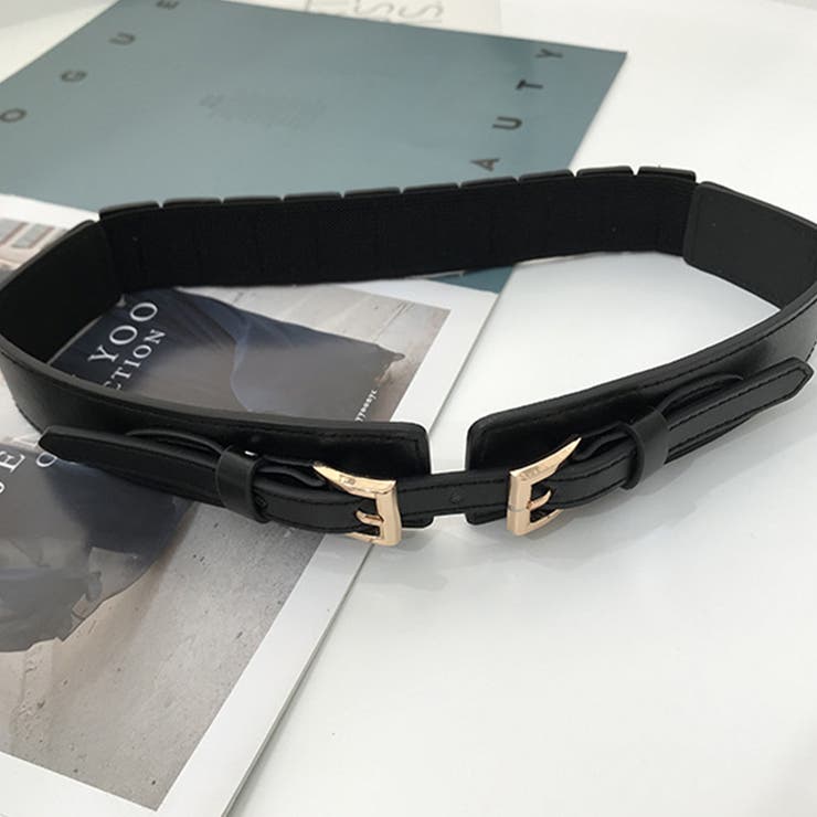 バックルベルト レディース ゴム PU | Miniministore | 詳細画像12 
