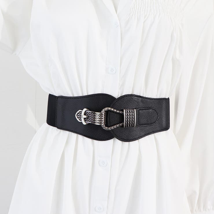 バックルベルト レディース ゴム 合金 | Miniministore | 詳細画像3 