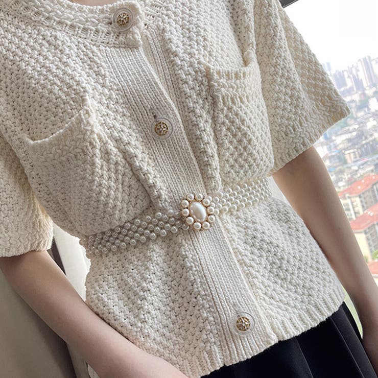 パールベルト レディース ゴムベルト韓国 | Miniministore | 詳細画像3 