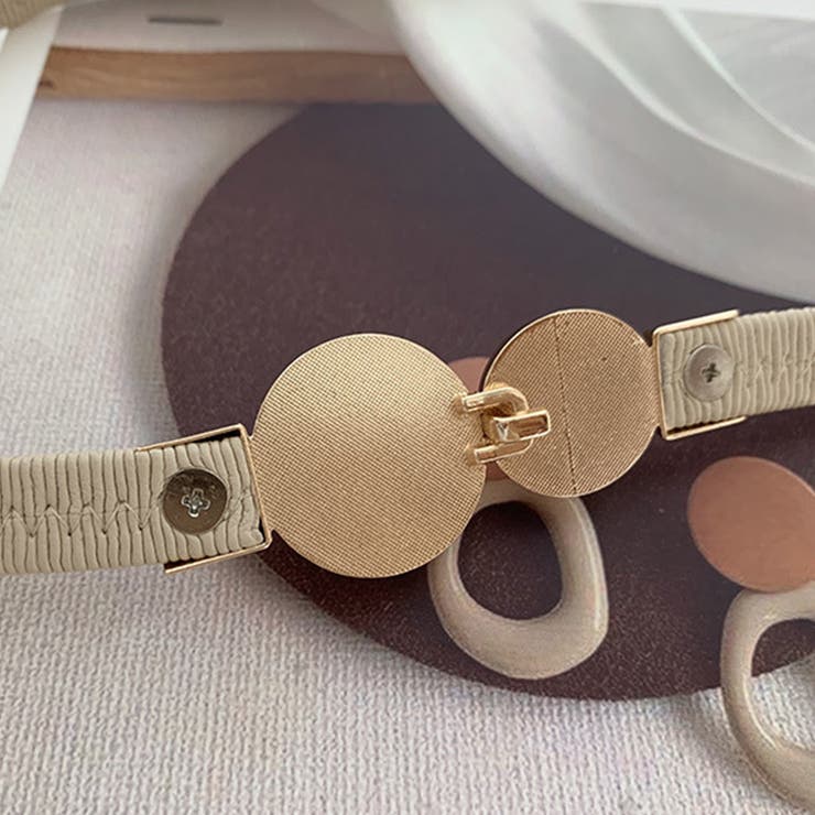 バックルベルト レディース ゴム仕様 | Miniministore | 詳細画像8 