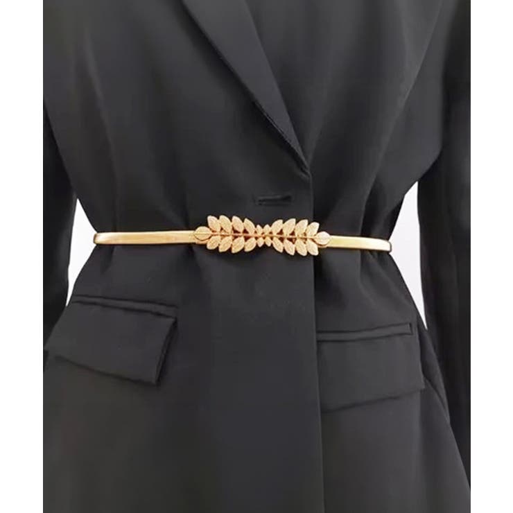 細ベルト ストレッチ ウエストチェーン | Miniministore | 詳細画像3 