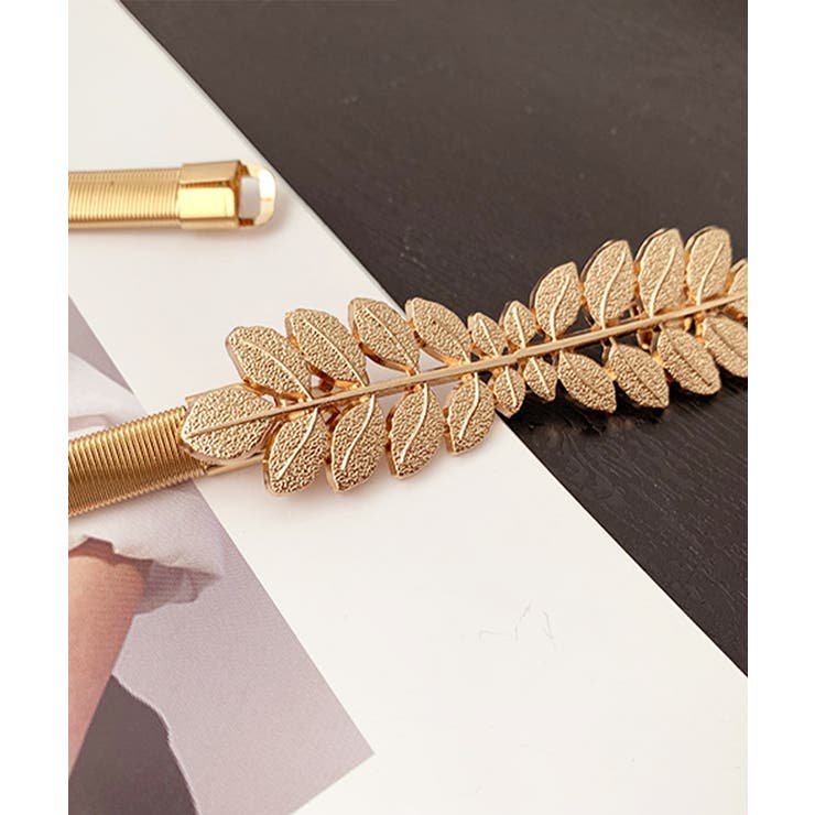 細ベルト ストレッチ ウエストチェーン | Miniministore | 詳細画像6 