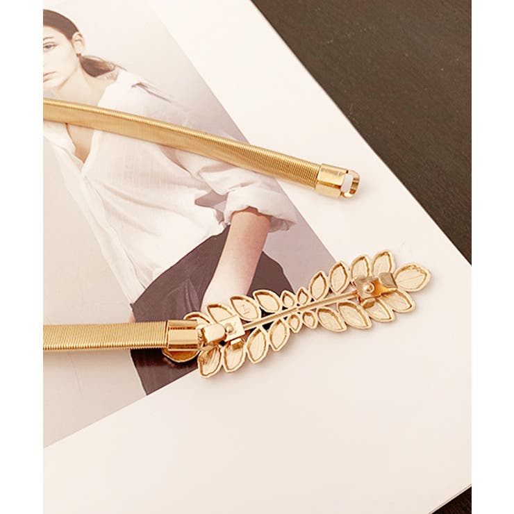 細ベルト ストレッチ ウエストチェーン | Miniministore | 詳細画像7 