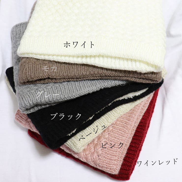 マフラー ニット ふわふわ | Miniministore | 詳細画像2 