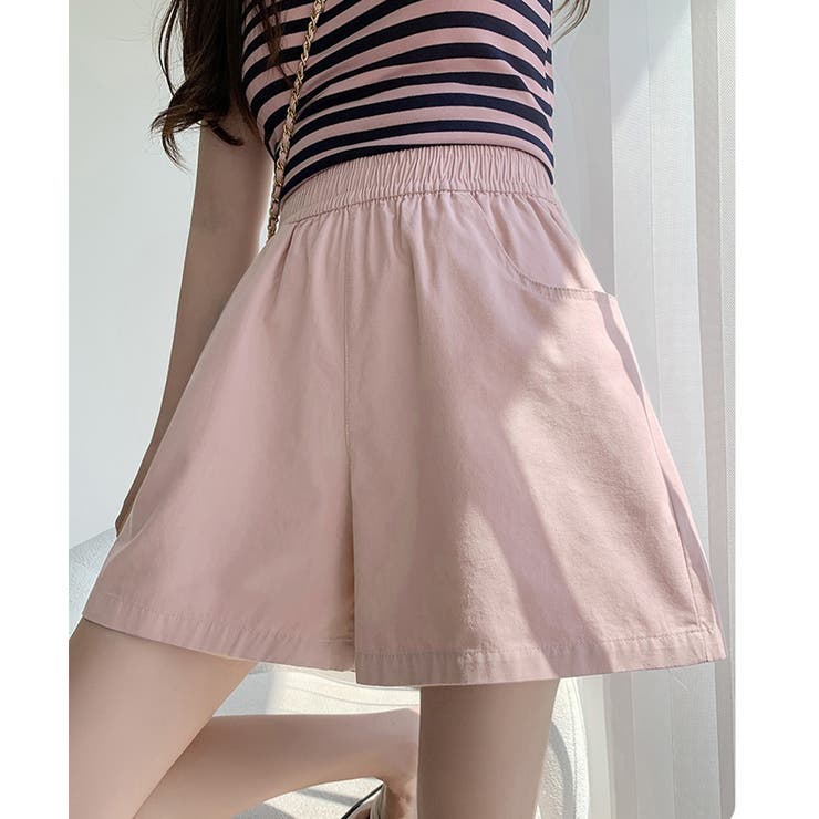 激安な ワイドショートパンツ レディース 短パン[品番：AGCW0005588 女性用