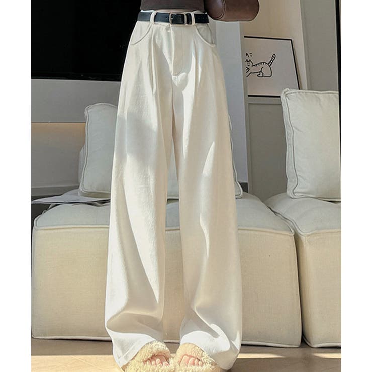 アイボリー*裏起毛なし | コーデュロイパンツ裏起毛ノーマル2タイプ | Miniministore