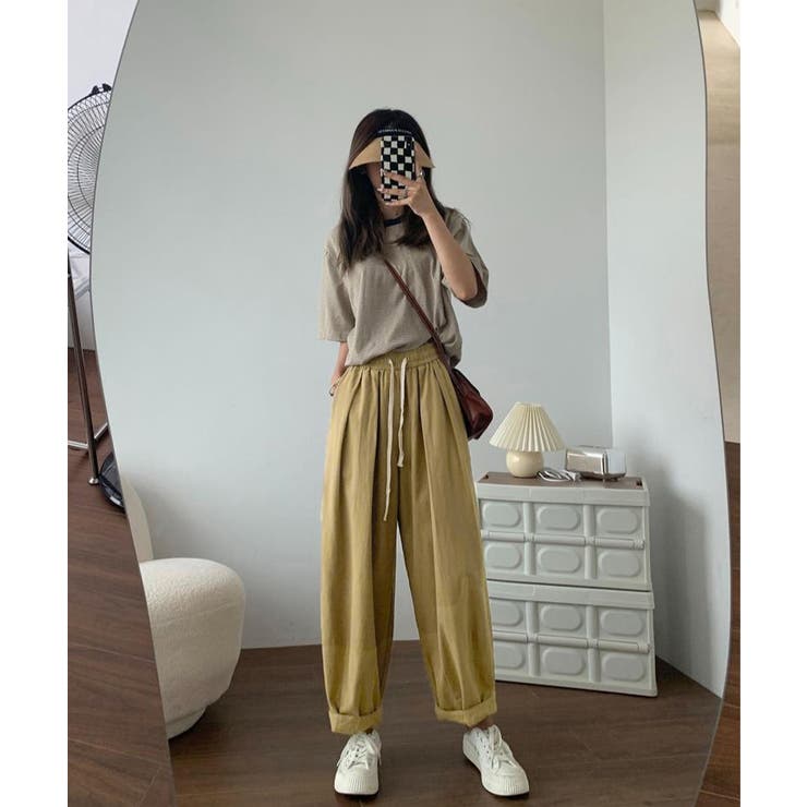 みぃella キャロットパンツ ホワイト Sサイズ みぃella キャロット