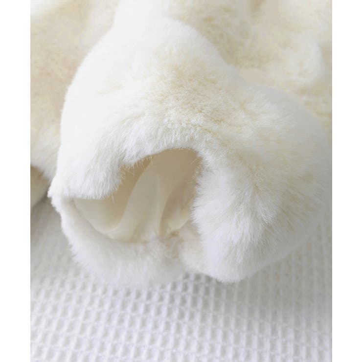 エコファーコートショートファージャケット | Miniministore | 詳細画像21 