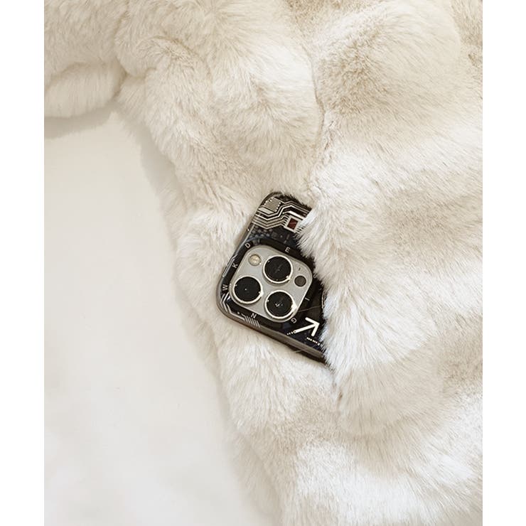 エコファーコートショートファージャケット | Miniministore | 詳細画像25 