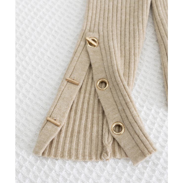 モックネック ニットトップス 長袖秋冬服 | Miniministore | 詳細画像23 