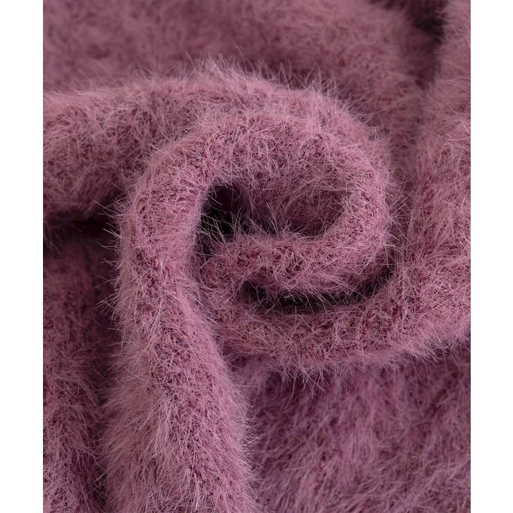 ショート丈 シャギーニットトップス韓国風 | Miniministore | 詳細画像23 