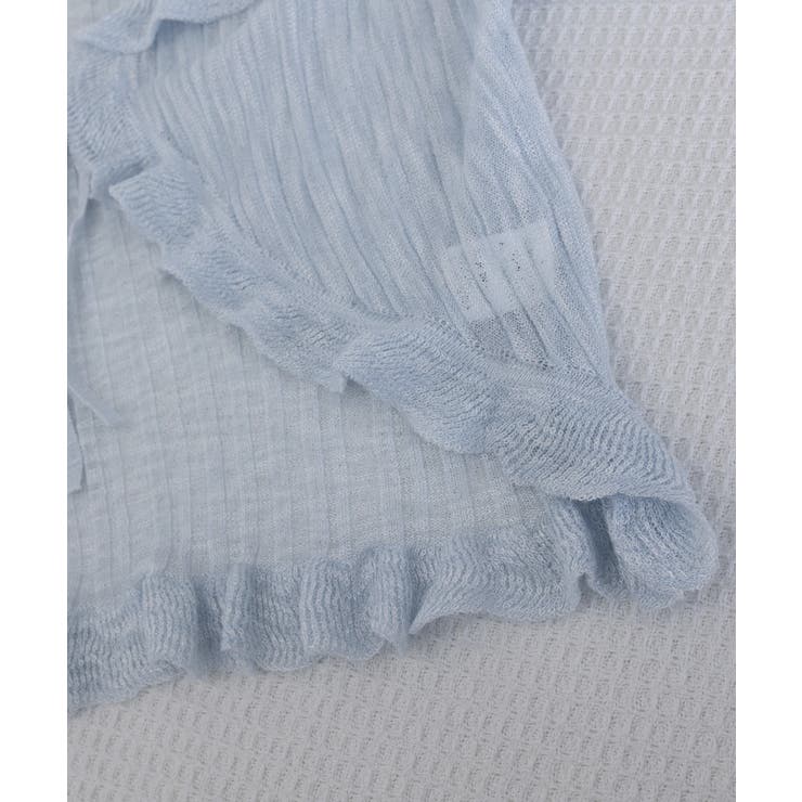 フリルボレロ 薄手ニットカーディガン春夏 | Miniministore | 詳細画像48 