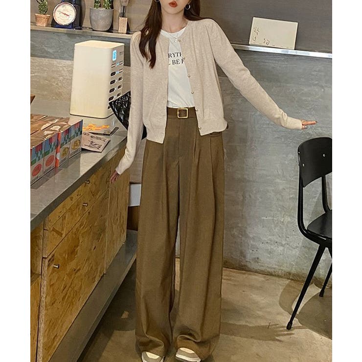 金ボタンショートニットカーディガン韓国風 | Miniministore | 詳細画像11 