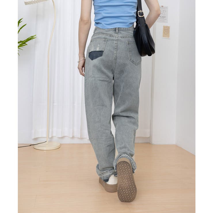 センターラインデニムパンツ ヴィンテージ | Miniministore | 詳細画像17 