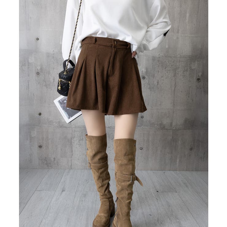 コーデュロイ ショートパンツ レディース | Miniministore | 詳細画像13 