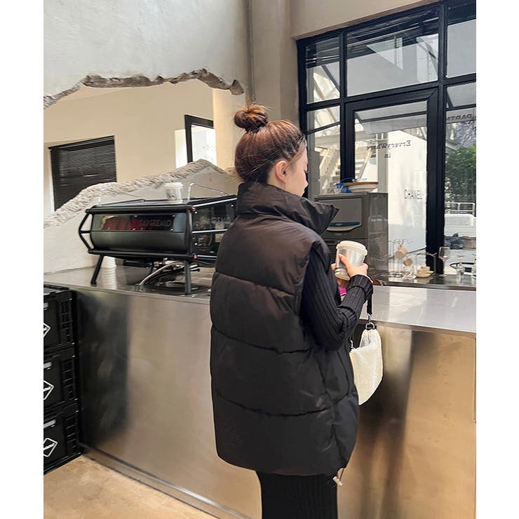 エコダウンベストレディース暖か中綿ベスト | Miniministore | 詳細画像11 