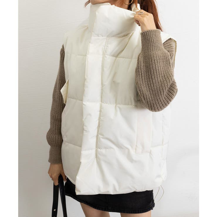 エコダウンベストレディース暖か中綿ベスト | Miniministore | 詳細画像13 