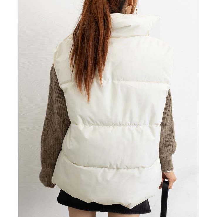 エコダウンベストレディース暖か中綿ベスト | Miniministore | 詳細画像15 