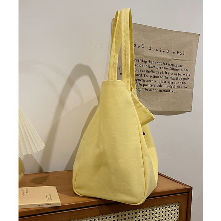 大容量キャンバストートバッグ肩掛けバッグ | Miniministore | 詳細画像23 