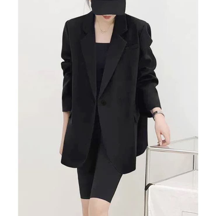 テーラードジャケット ゆったりレディース | Miniministore | 詳細画像11 