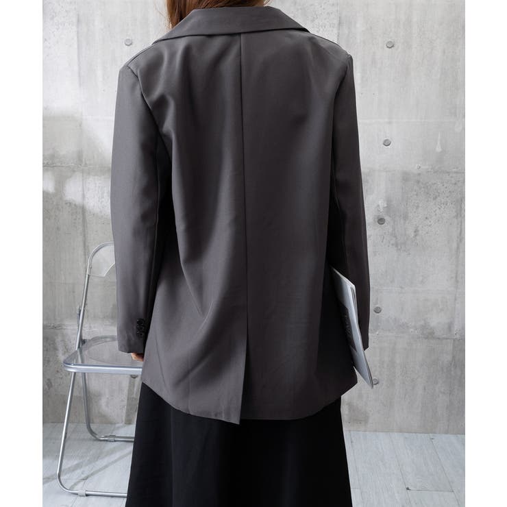 テーラードジャケット ゆったりレディース | Miniministore | 詳細画像17 