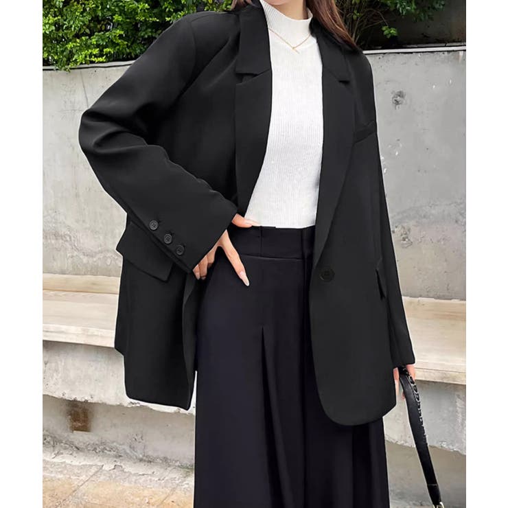 テーラードジャケット ゆったりレディース | Miniministore | 詳細画像6 