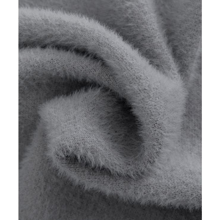 モヘアニットカーディガンファージャケット | Miniministore | 詳細画像36 