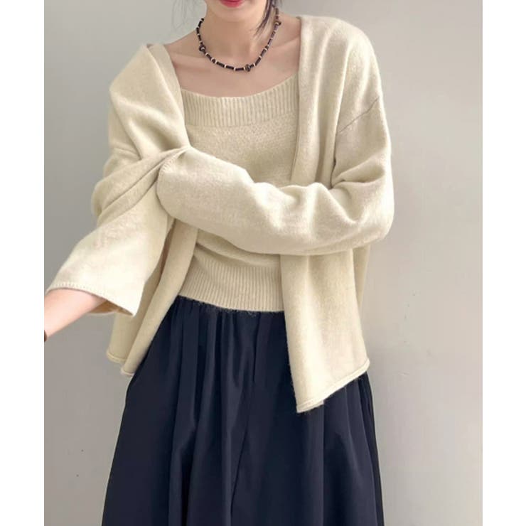 ニットアンサンブル着回しニット2点セット | Miniministore | 詳細画像3 