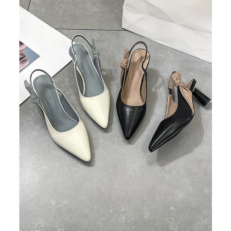 ハイヒールパンプス ポインテッドトゥ配色 | Miniministore | 詳細画像14 