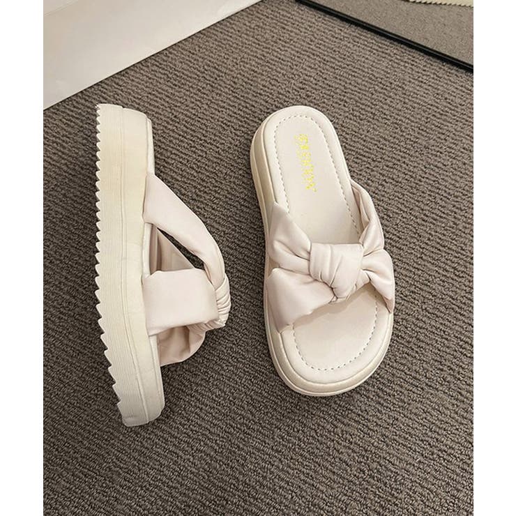 厚底サンダル ミュールサンダル 美脚 夏 | Miniministore | 詳細画像14 