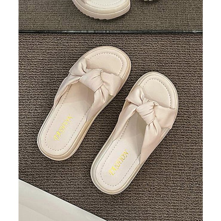 厚底サンダル ミュールサンダル 美脚 夏 | Miniministore | 詳細画像15 