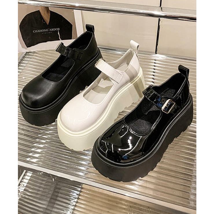 厚底ローファー レディース韓国風 美脚靴 | Miniministore | 詳細画像18 