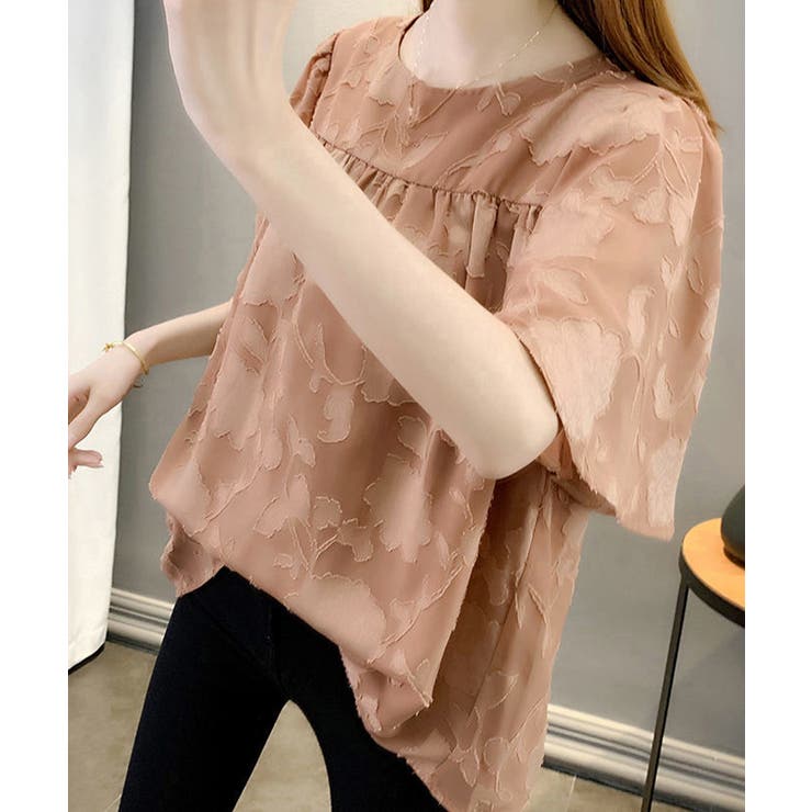 フレア袖シフォンブラウス レディース夏服 | Miniministore | 詳細画像13 