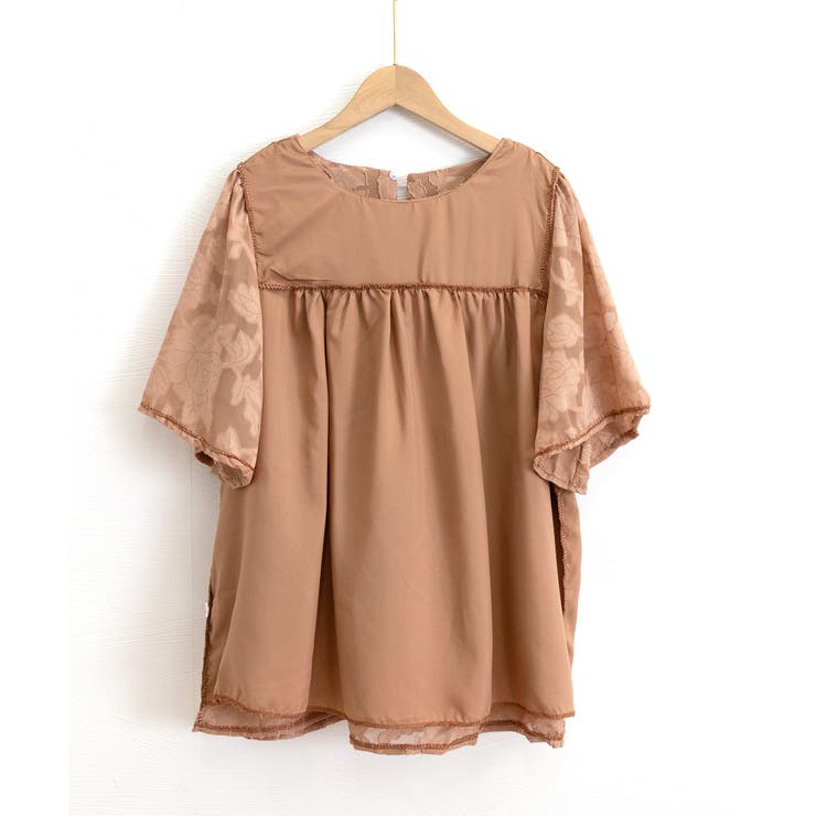 フレア袖シフォンブラウス レディース夏服 | Miniministore | 詳細画像21 