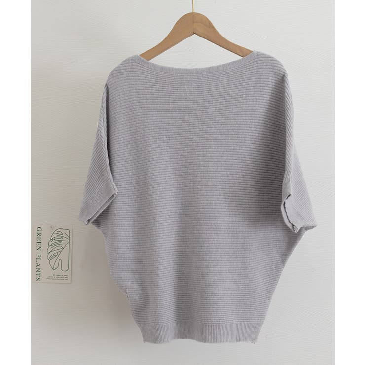 サマーニットトップス ドルマンスリーブ夏 | Miniministore | 詳細画像31 