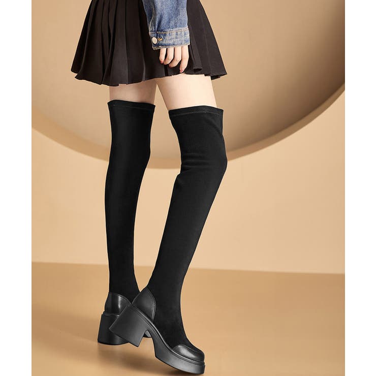 ニーハイブーツ レディース ロングブーツ | Miniministore | 詳細画像15 